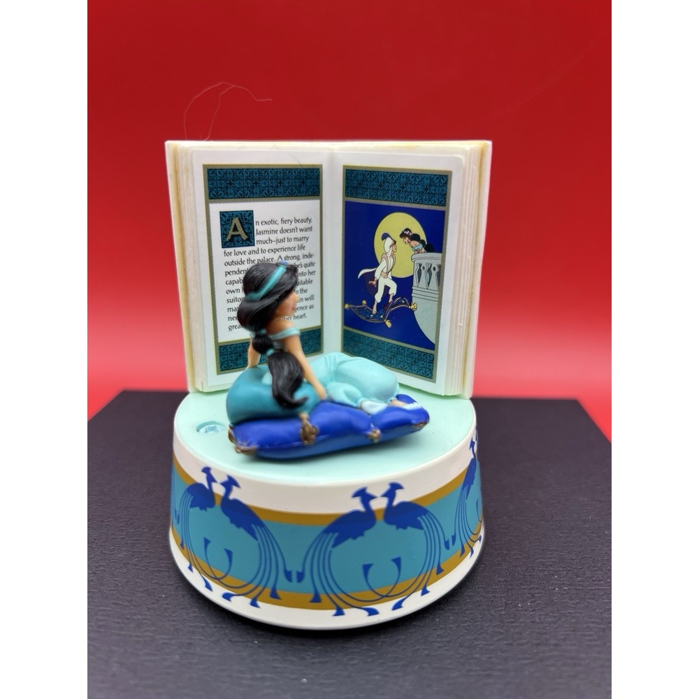Disney Aladdin Jasmine Music Box by Schmid "A Whole New World" No Box